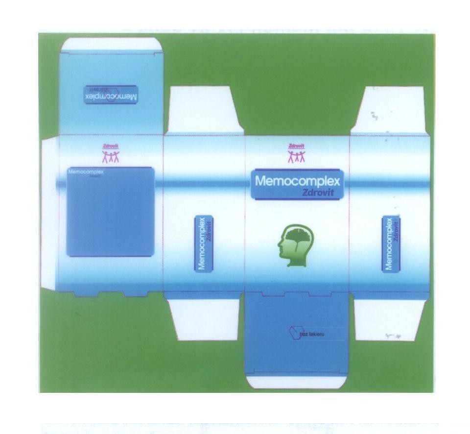 Mẫu nhãn hiệu Memocomplex Zdrovit