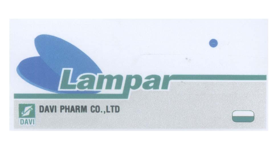 Mẫu nhãn hiệu DAVI DAVI PHARM CO., LTD Lampar