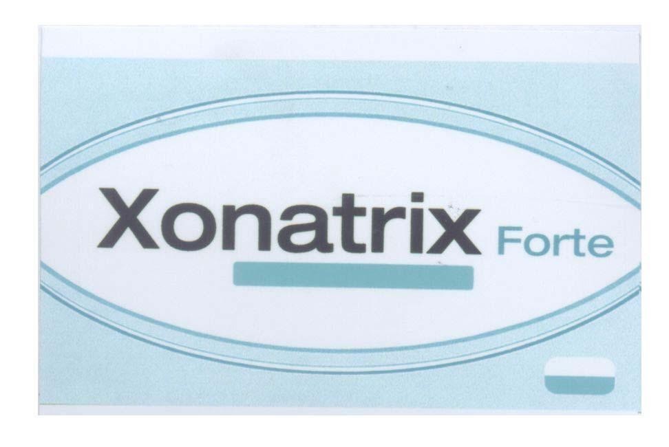 Mẫu nhãn hiệu Xonatrix Forte