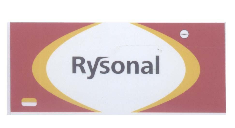 Mẫu nhãn hiệu Rysonal