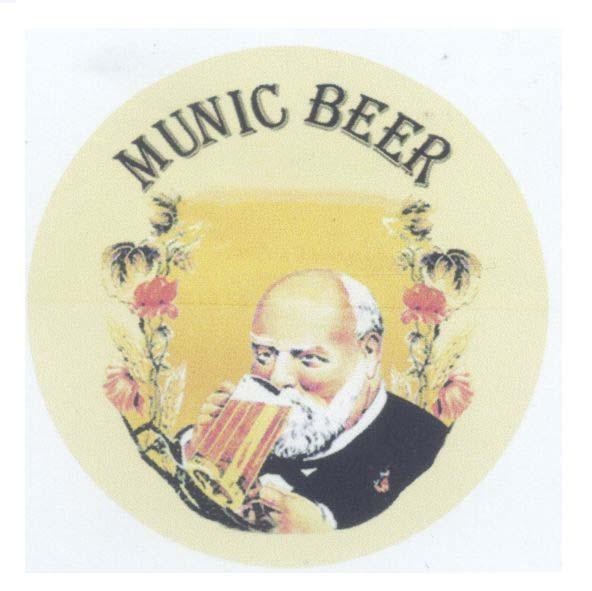 Mẫu nhãn hiệu MUNIC BEER