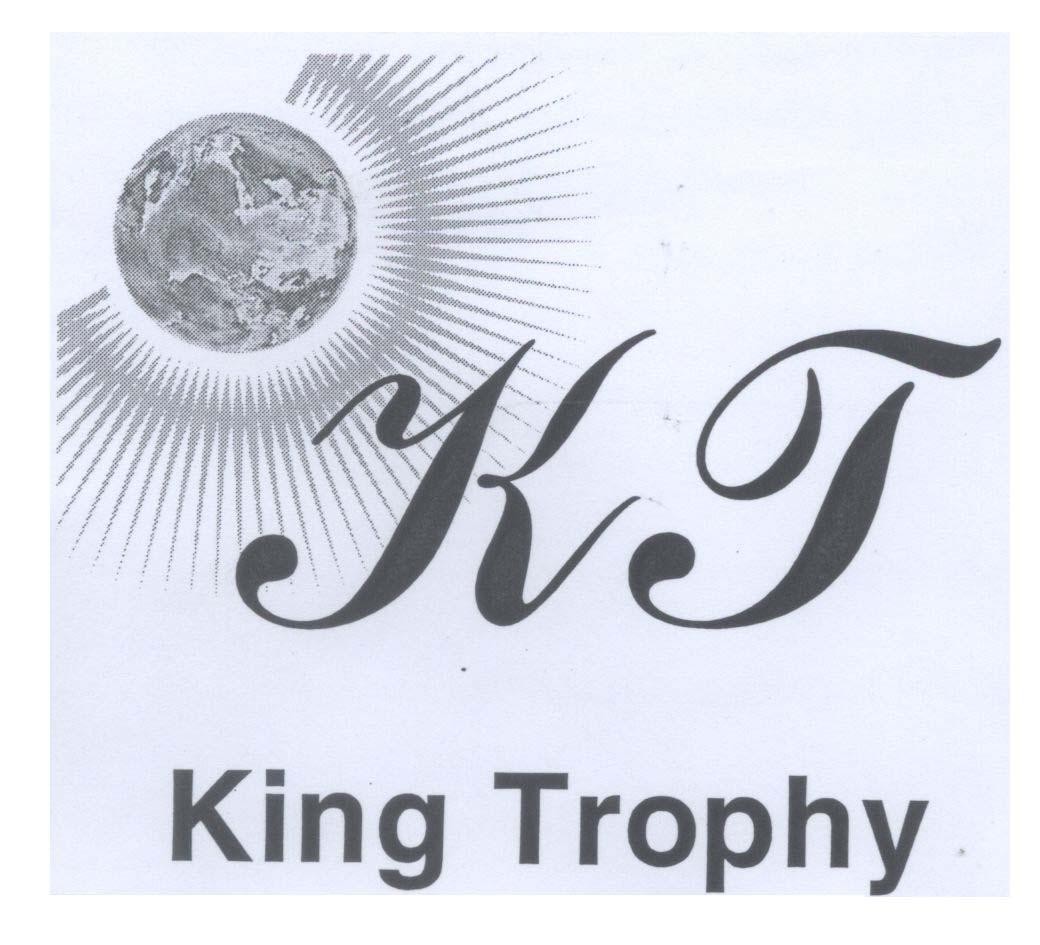 Mẫu nhãn hiệu KT King Trophy