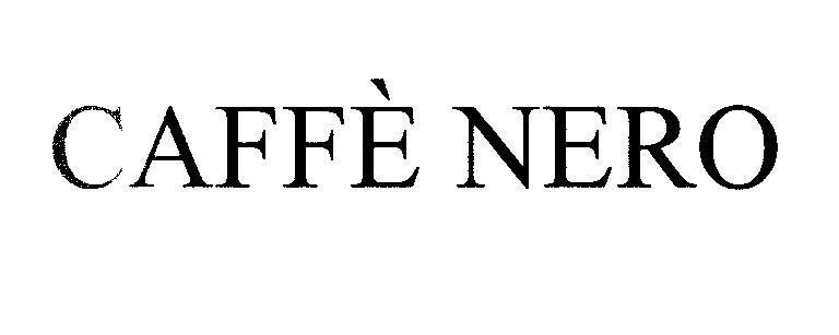 Mẫu nhãn hiệu CAFFè NERO