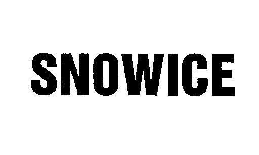 Mẫu nhãn hiệu SNOWICE