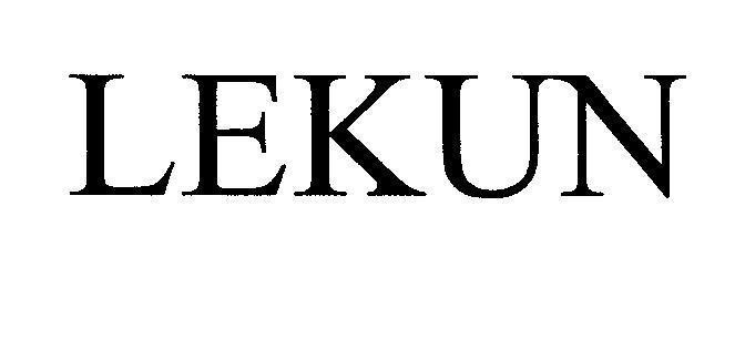 Mẫu nhãn hiệu LEKUN