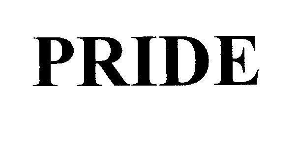 Mẫu nhãn hiệu PRIDE