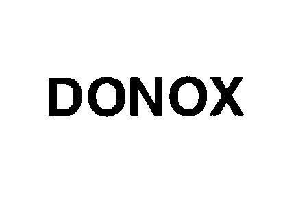 Mẫu nhãn hiệu DONOX