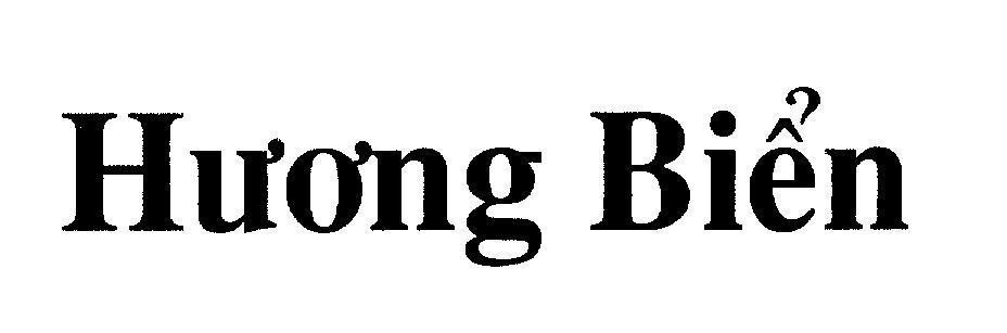 Mẫu nhãn hiệu Hương Biển