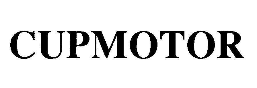 Mẫu nhãn hiệu CUPMOTOR
