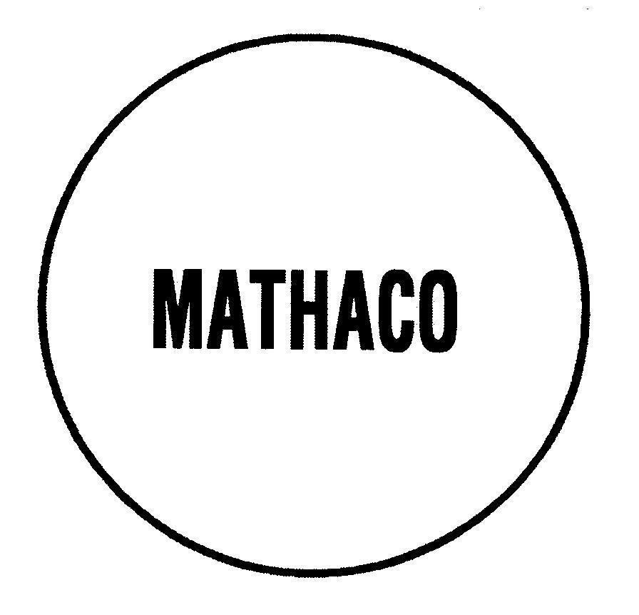 Mẫu nhãn hiệu MATHACO