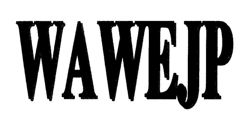 Mẫu nhãn hiệu WAWEJP
