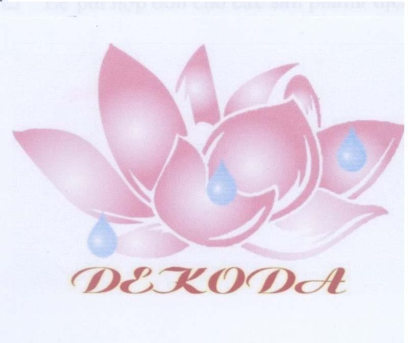 Mẫu nhãn hiệu DEKODA