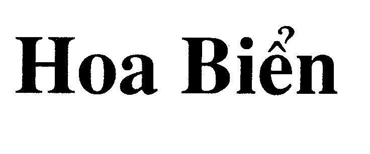 Mẫu nhãn hiệu Hoa Biển