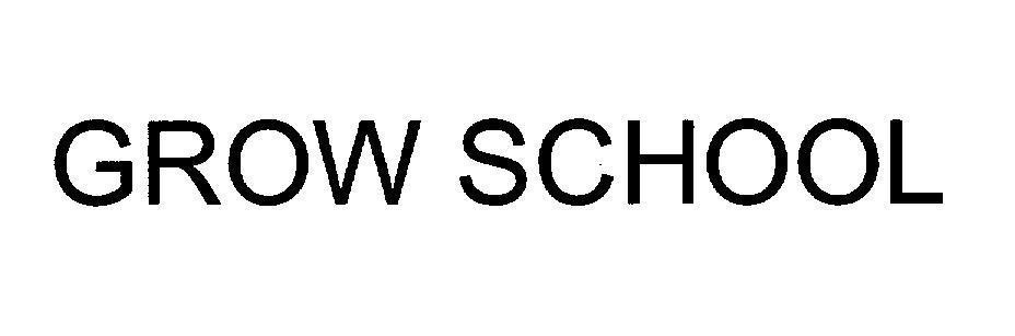 Mẫu nhãn hiệu GROW SCHOOL