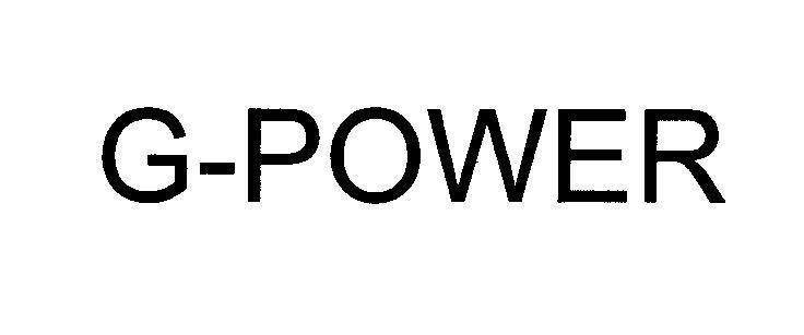 Mẫu nhãn hiệu G-POWER