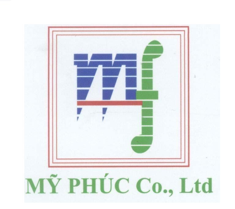 Mẫu nhãn hiệu mf Mỹ Phúc Co.,Ltd