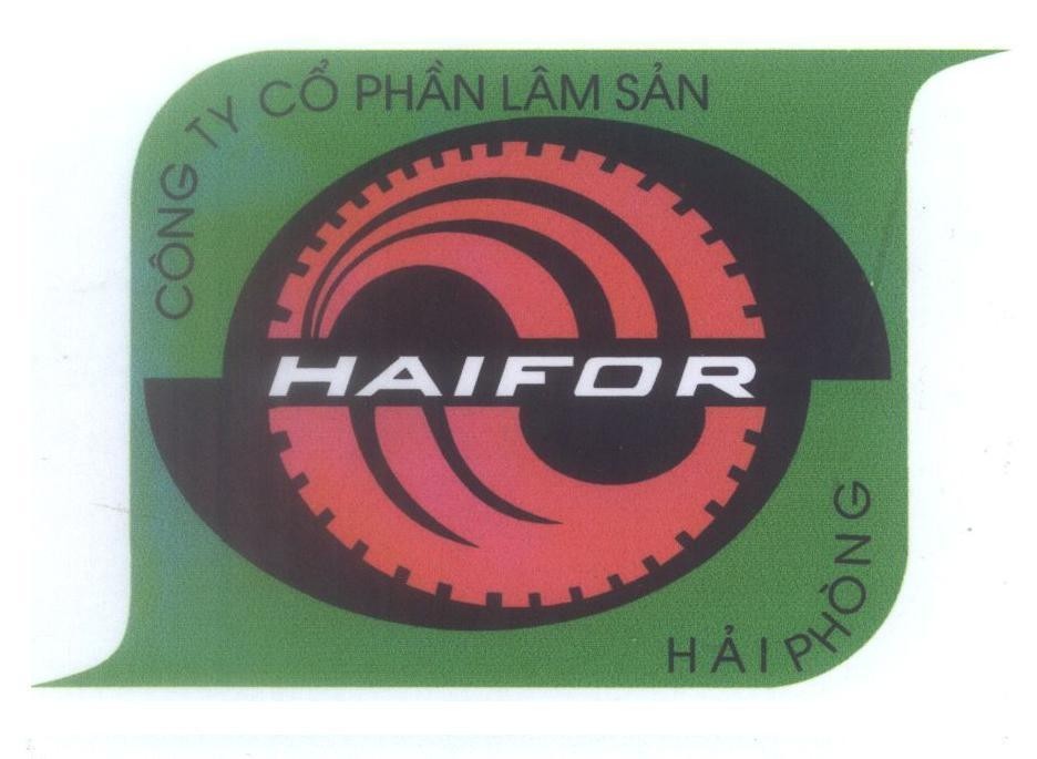 Mẫu nhãn hiệu HAIFOR Công Ty Cổ Phần Lâm Sản Hải Phòng