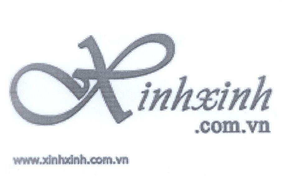 Mẫu nhãn hiệu Xinhxinh.com.vn, www.xinhxinh.com.vn