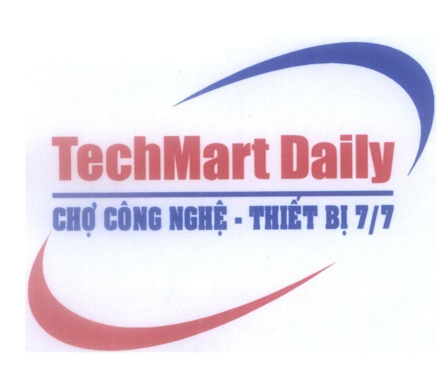 Mẫu nhãn hiệu TechMart Daily Chợ công nghệ - thiết bị 7/7