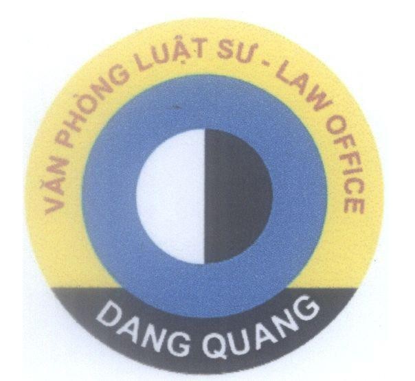 Mẫu nhãn hiệu Văn Phòng Luật Sư - LAW OFFICE DANG QUANG