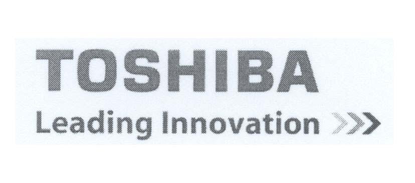 Mẫu nhãn hiệu TOSHIBA Leading Innovation