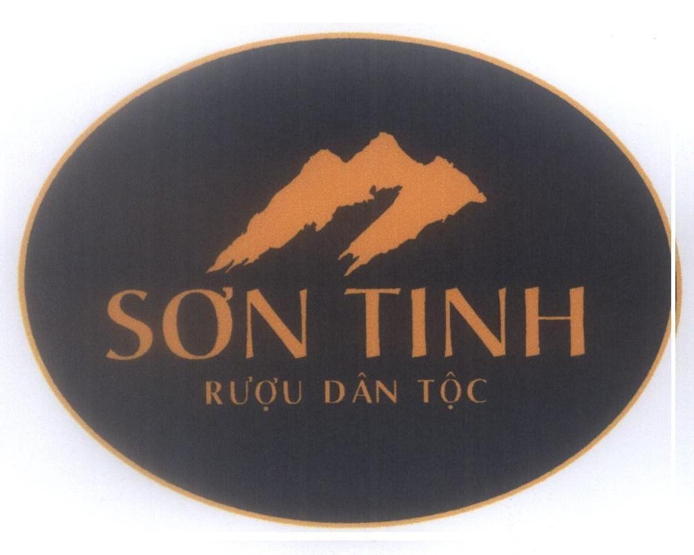 Mẫu nhãn hiệu Sơn Tinh Rượu Dân Tộc