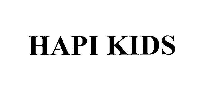 Mẫu nhãn hiệu HAPI KIDS