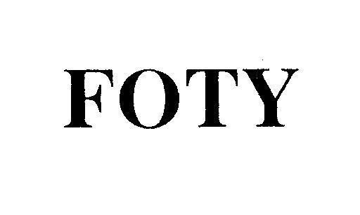 Mẫu nhãn hiệu FOTY