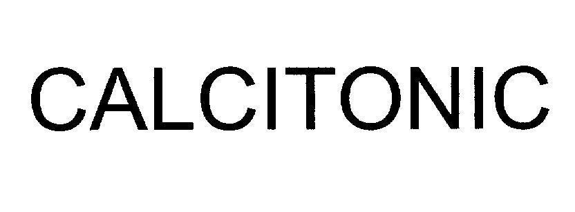 Mẫu nhãn hiệu CALCITONIC