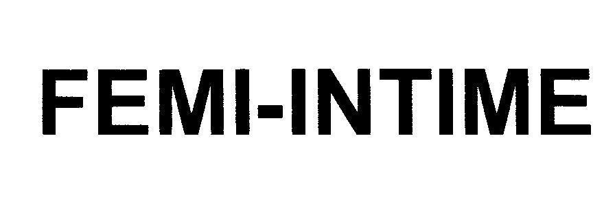 Mẫu nhãn hiệu FEMI-INTIME