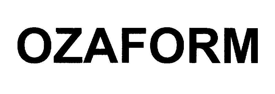 Mẫu nhãn hiệu OZAFORM