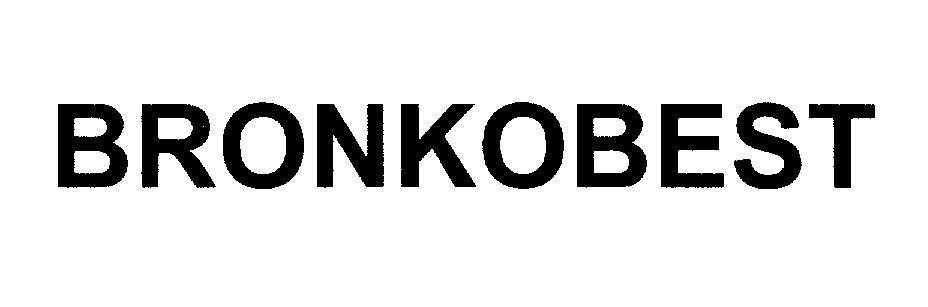 Mẫu nhãn hiệu BRONKOBEST