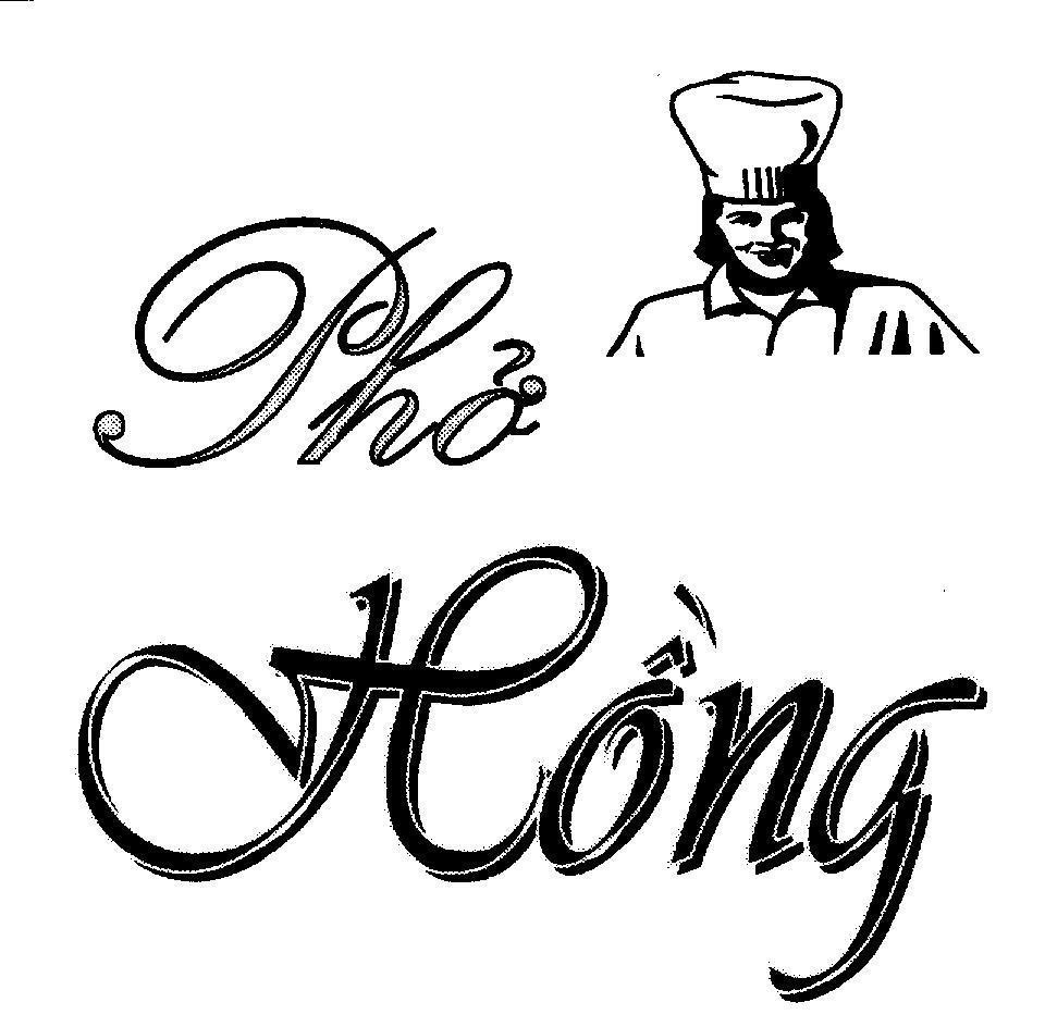 Mẫu nhãn hiệu Phở Hồng