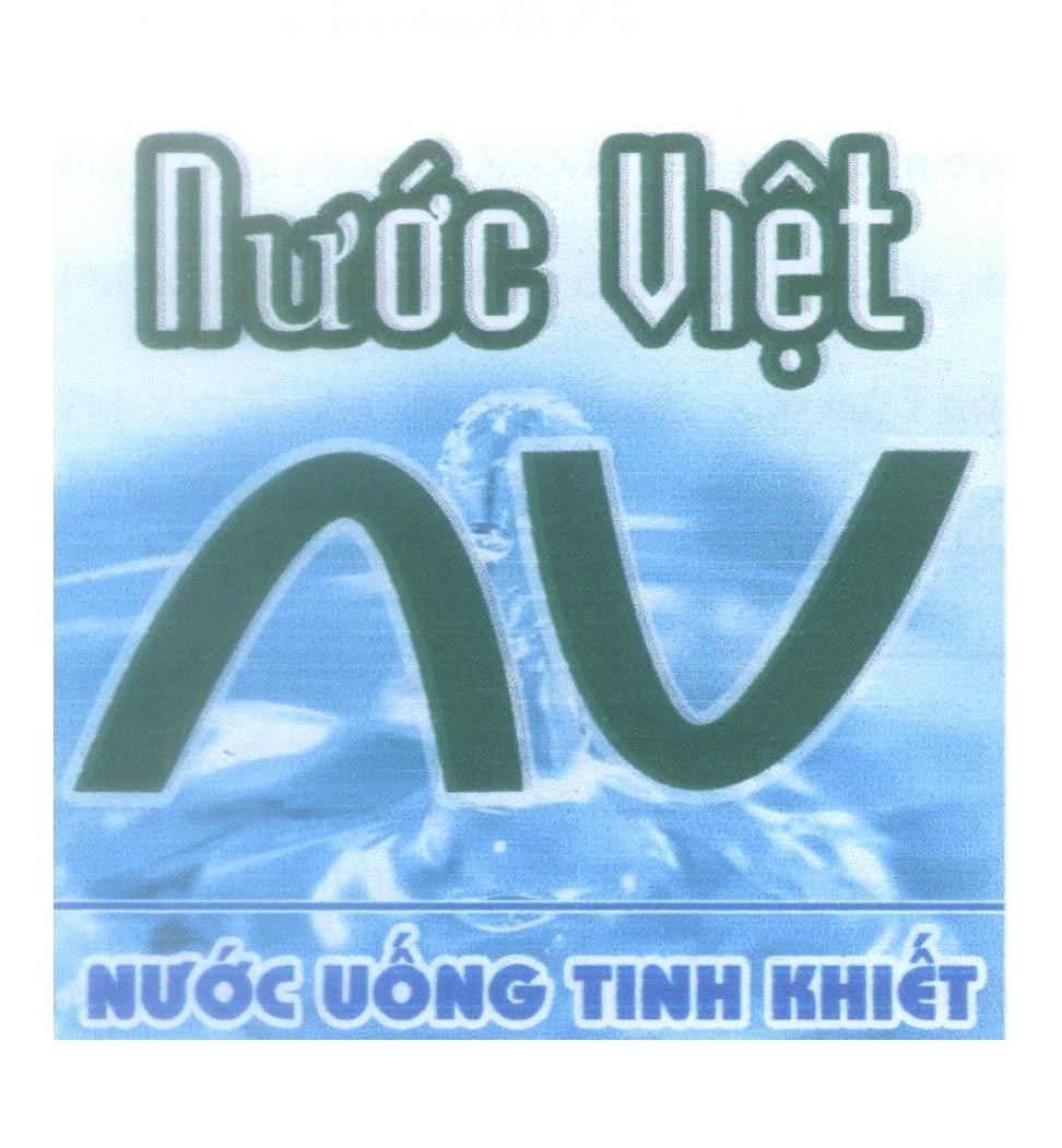 Mẫu nhãn hiệu N V Nước Việt Nước Uống Tinh Khiết