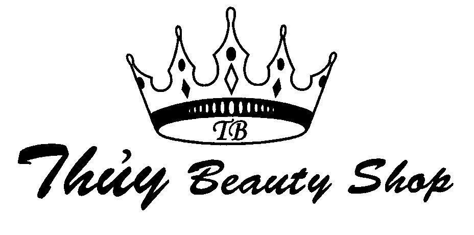 Mẫu nhãn hiệu Thuỷ Beauty Shop TB