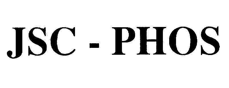 Mẫu nhãn hiệu JSC - PHOS