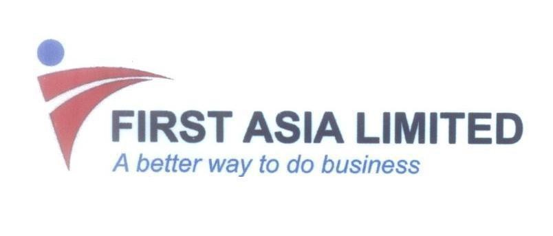 Mẫu nhãn hiệu FIRST ASIA LIMITED A better way to do business