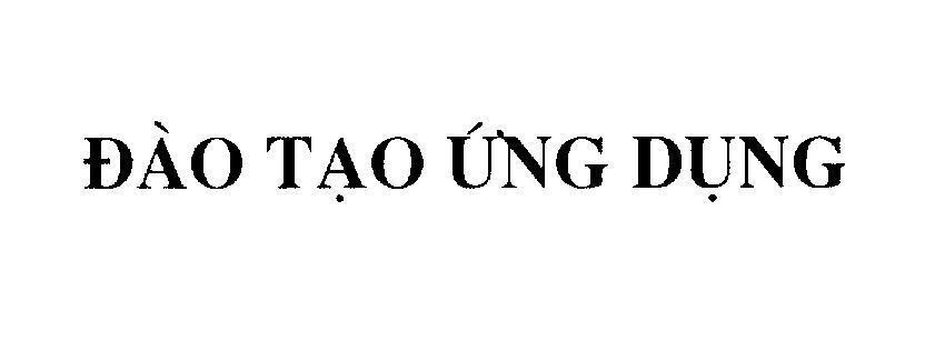 Mẫu nhãn hiệu Đào Tạo ứng Dụng