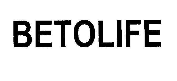 Mẫu nhãn hiệu BETOLIFE