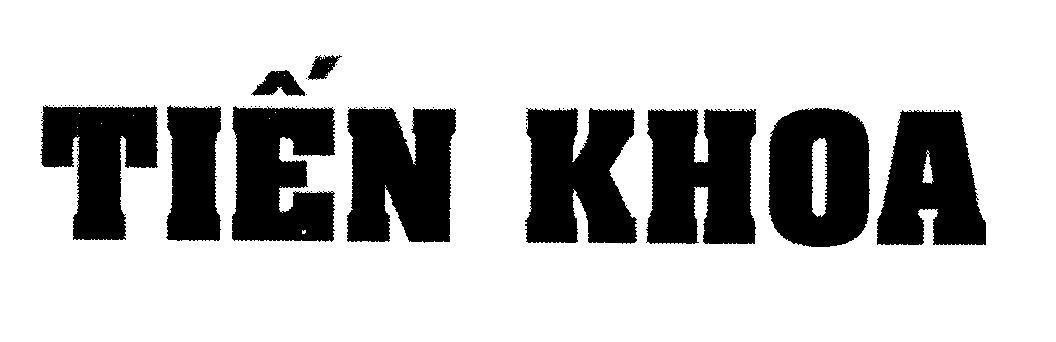 Mẫu nhãn hiệu Tiến Khoa