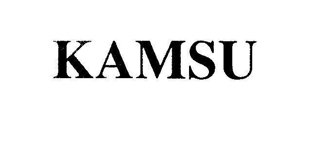 Mẫu nhãn hiệu KAMSU