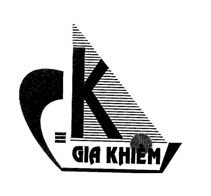 Mẫu nhãn hiệu G K GIA KHIÊM