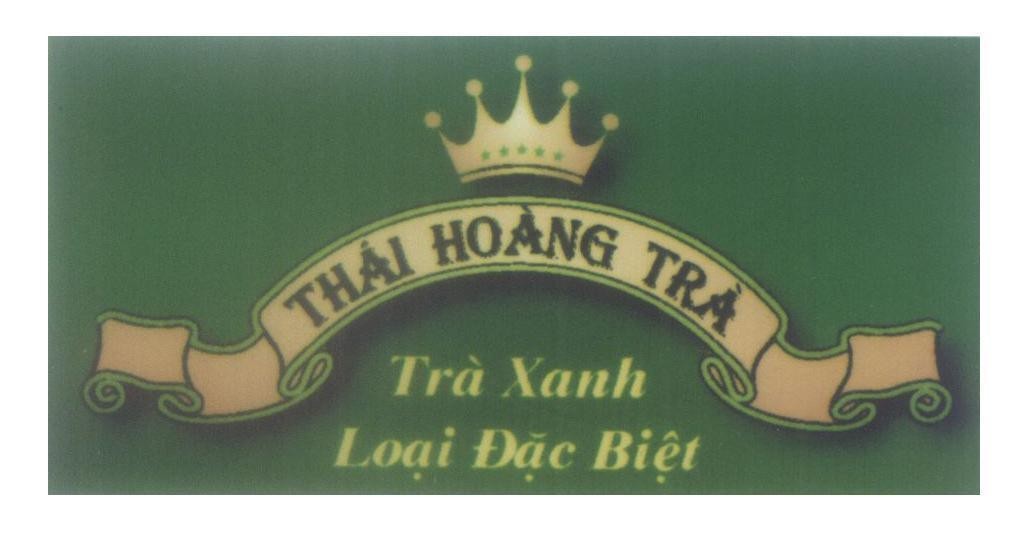 Mẫu nhãn hiệu Thái Hoàng Trà Trà Xanh Loại Đặc Biệt