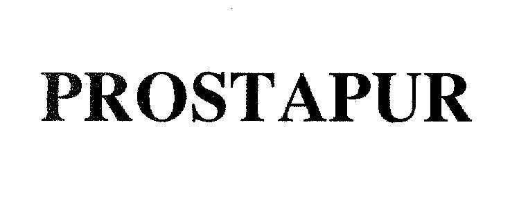 Mẫu nhãn hiệu PROSTAPUR