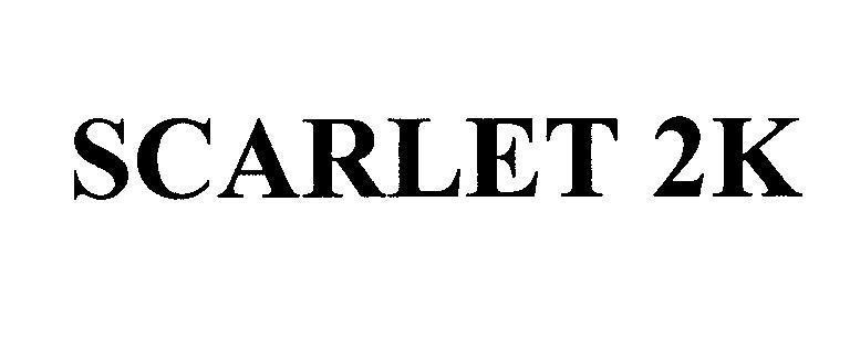 Mẫu nhãn hiệu SCARLET 2K