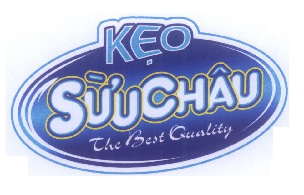 Mẫu nhãn hiệu Kẹo Sừu Châu The Best Quality