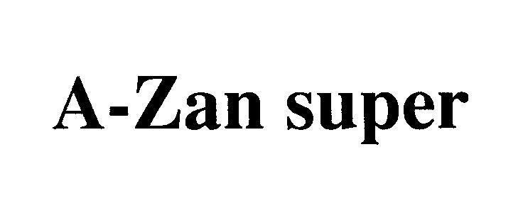 Mẫu nhãn hiệu A-Zan super