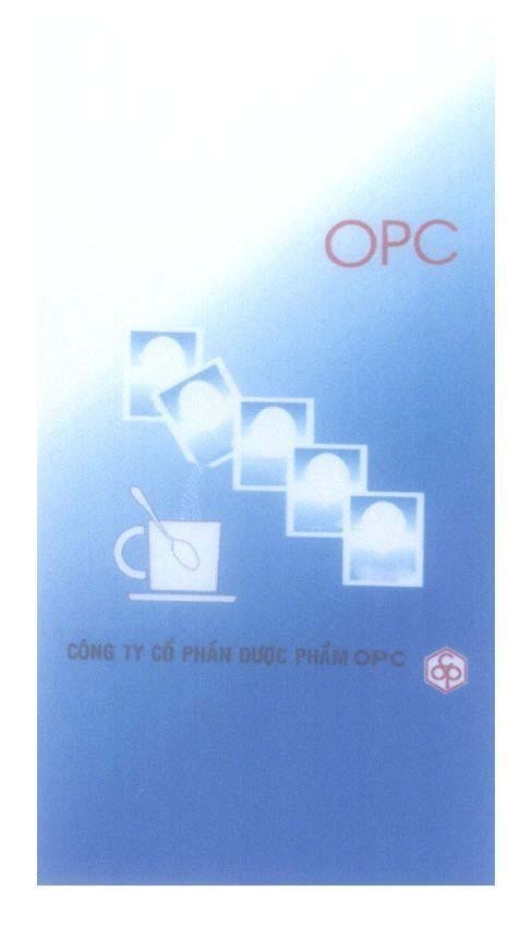 Mẫu nhãn hiệu OPC Công Ty Cổ Phần Dược Phẩm OPC