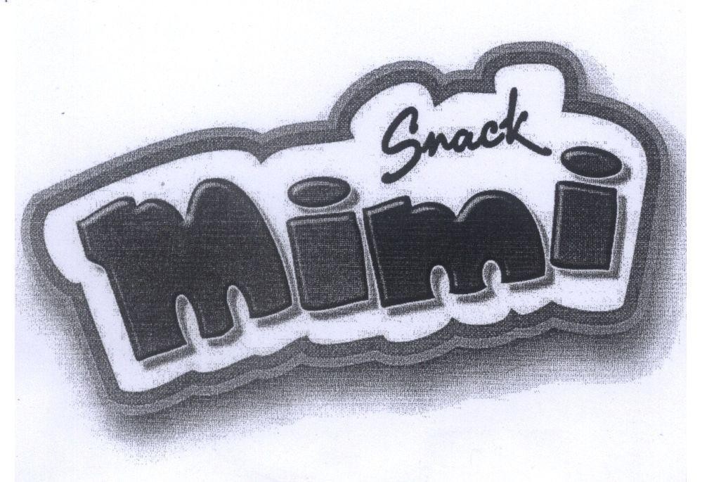 Mẫu nhãn hiệu Mimi Snack