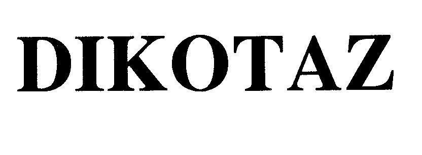 Mẫu nhãn hiệu DIKOTAZ